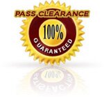 100% pass clearance guaranteed